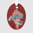 Search for llama christmas tree decorations Whimsical