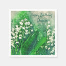 Search for lily of the valley napkins Floral