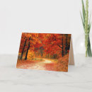 Search for autumn leaf cards Woodland