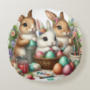 Search for bunny painting cushions Easter