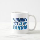 Search for running late mugs Exercise