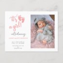 Search for its a girl birth announcement cards Modern