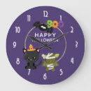 Search for halloween clocks Boo