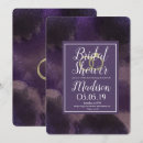 Search for galaxy bridal shower invitations Watercolor