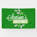 Search for season greetings banners Holly