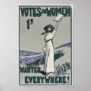 Search for women voting posters History