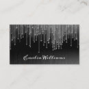 Search for rhinestone business cards Modern