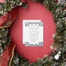 Search for silver foil invitations Winter