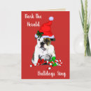 Search for english bulldog christmas cards Pets