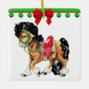 Search for horse saddle christmas tree decorations Pony