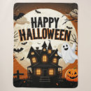 Search for happy halloween blankets Pumpkin
