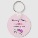 Search for maid of honour key rings Elegant