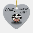 Search for funny cow christmas tree decorations Cowboy