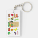 Search for fruit and vegetables key rings Veggies