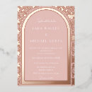 Search for gold foil geometric wedding invitations Chic