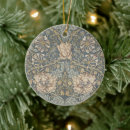 Search for damask christmas tree decorations flowers