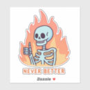 Search for meme halloween stickers Skeleton