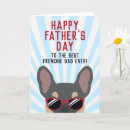 Search for bulldog fathers day cards French bulldog dad
