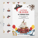 Search for kids pirate birthday invitations Sea
