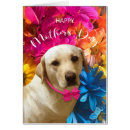 Search for dog mothers day cards Labrador
