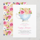 Search for teacup bridal shower invitations Watercolor