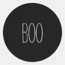 Search for black white halloween stickers Boo