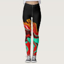 Search for burgundy and gold leggings Abstract