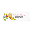 Search for printable return address labels Flower