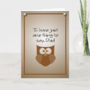 Search for owl fathers day cards For him