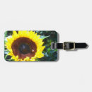 Search for bee luggage tags Sunflower