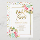 Search for peony bridal shower invitations Chic