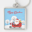 Search for sleigh key rings Santa