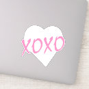 Search for xoxo hugs and kisses stickers Pink