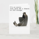 Search for broken up cards Sorry
