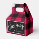 Search for buffalo favour boxes Red buffalo plaid