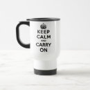 Search for keep calm and on travel mugs Vintage