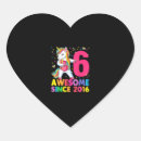 Search for 6 years old stickers Unicorn