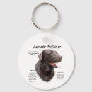 Search for chocolate labrador key rings Black lab