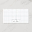 Search for mathematics teacher business cards Algebra
