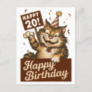 Search for funny 20th birthday cards Vintage