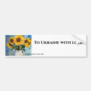 Search for sunflower bumper stickers Support