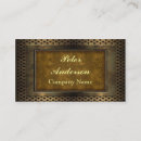 Search for bronze business cards Metallic