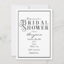 Search for typography bridal shower invitations Chic