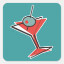 Search for martini olive stickers Retro