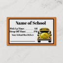 Search for rules business cards School