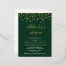Search for gold foil confetti invitations Script