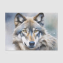 Search for wolf tissue paper Portrait
