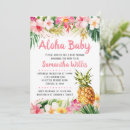 Search for pineapple baby shower invitations Summer