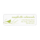 Search for birds on a branch return address labels Elegant