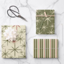 Search for 1950s christmas wrapping paper Atomic